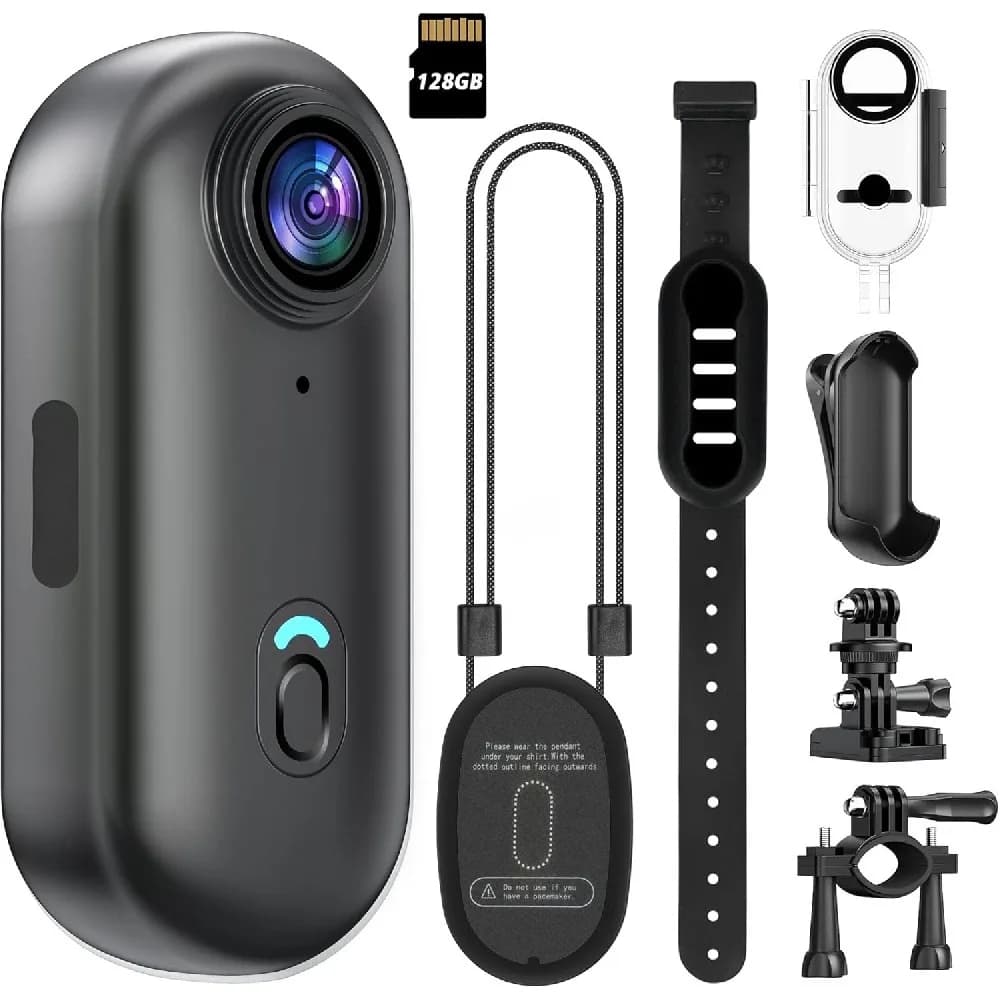 4K Motorcycle Mini Recorder Finger WiFi Action Camera POV Road Sport