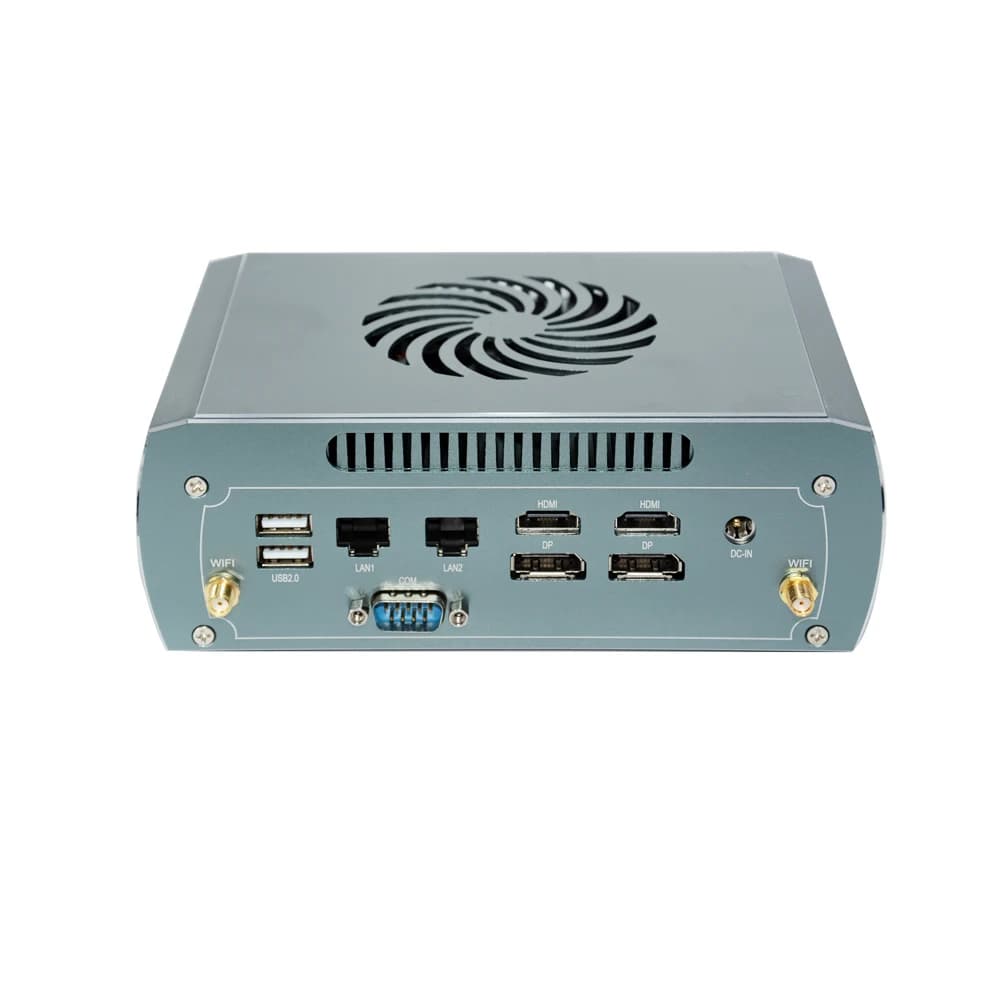 AMD Fan Mini PC Ryzen 7 8845HS R5 7640U Win 11 Dual 2.5G i226V LAN Firewall PC 2*HD 2*DP Office/home Desktop Computer Windows 11