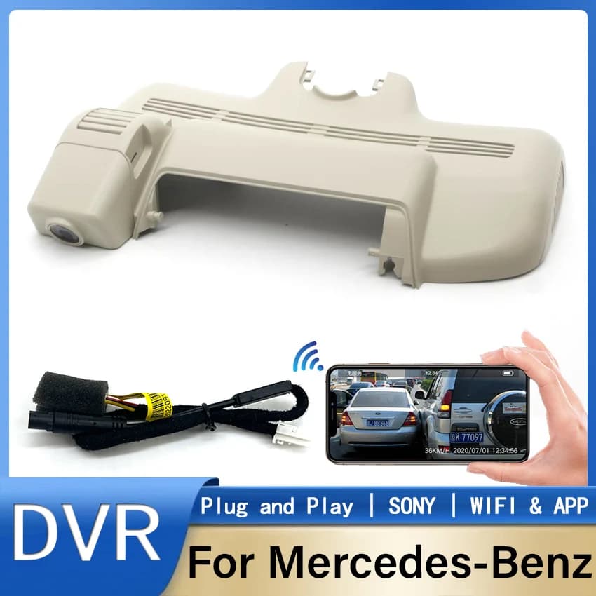 4K Dash Cam For Mercedes-benz S Class w221 w222 S320 S350 S400 S450