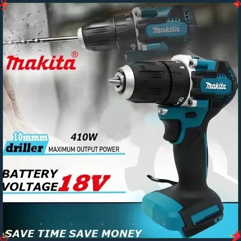 Makita DHP487 18V Brushless Cordless Impact Drill High Torque Electric