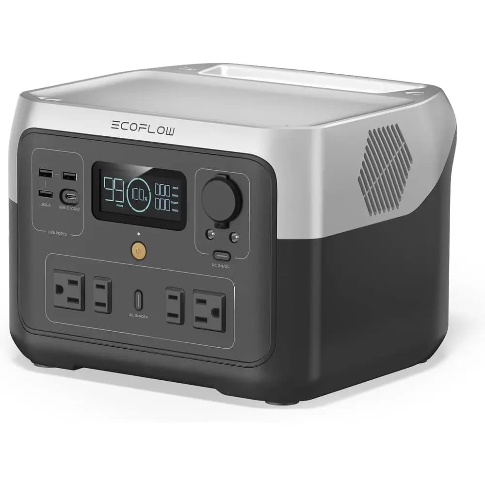 High-capacity 512WH Power Station 1-Hour Fast Charging 1000W Output