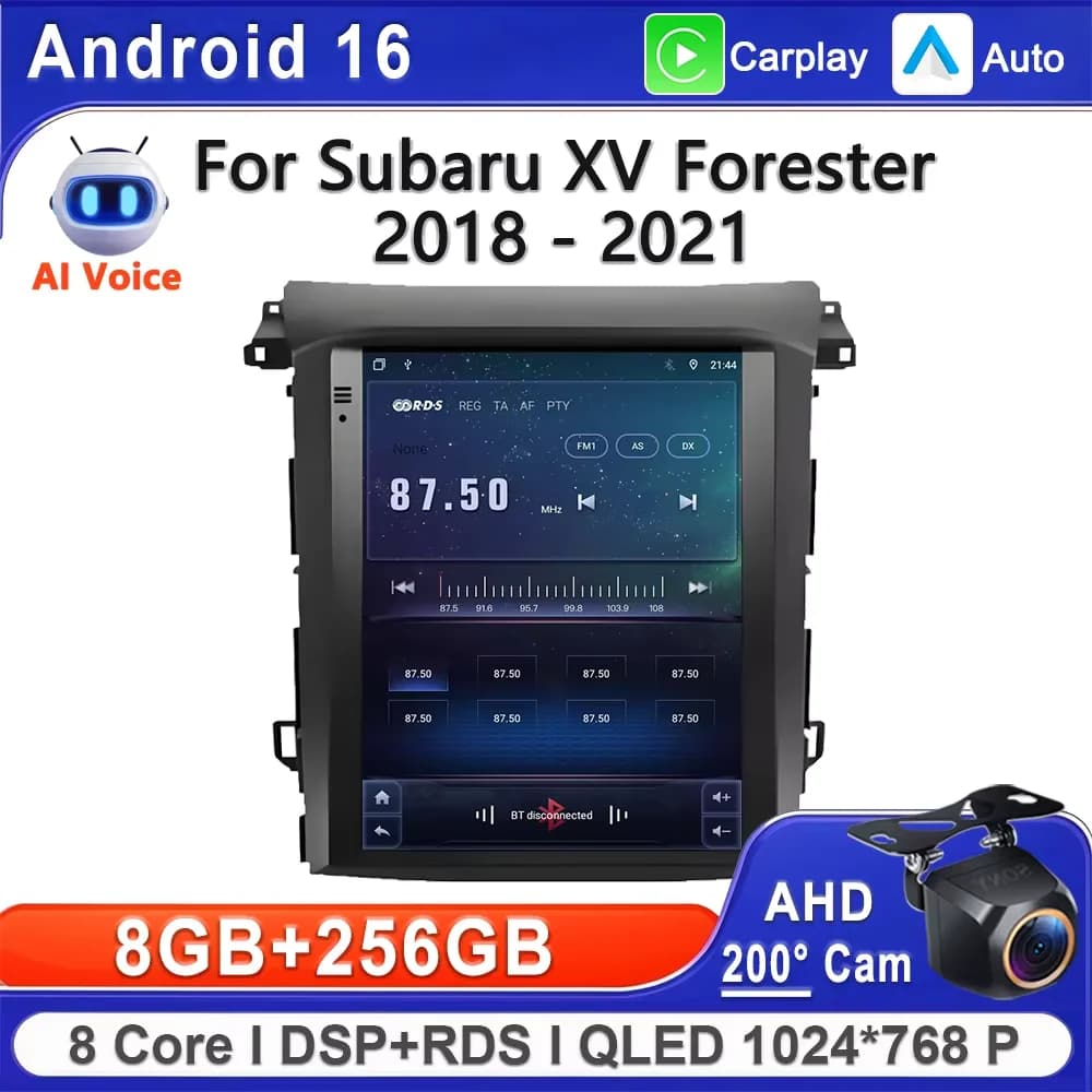 Android 16 Car For Subaru XV Forester - GPS Navigation