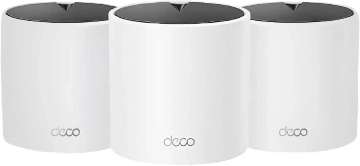 Deco X15 Dual-band AX1500 WiFi 6 Mesh WiFi System Replaces Routers And
