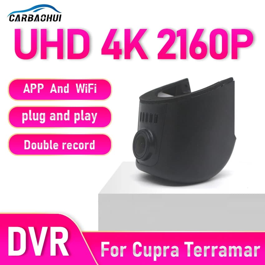 4K 2160P UHD Dash Cam For Cupra Terramar OEM Style Car DVR Built.in WiFi