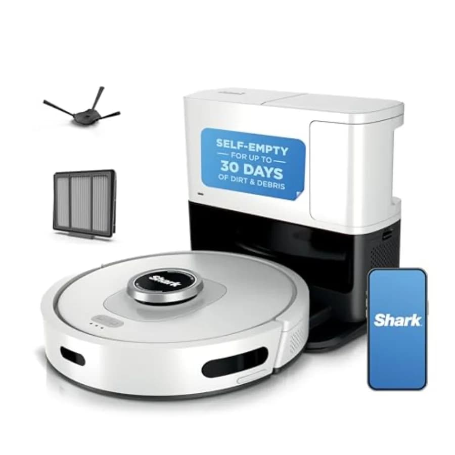Matrix Clean Robot Vacuum Cleaner Powerful Suction For Pet Hair Rugs