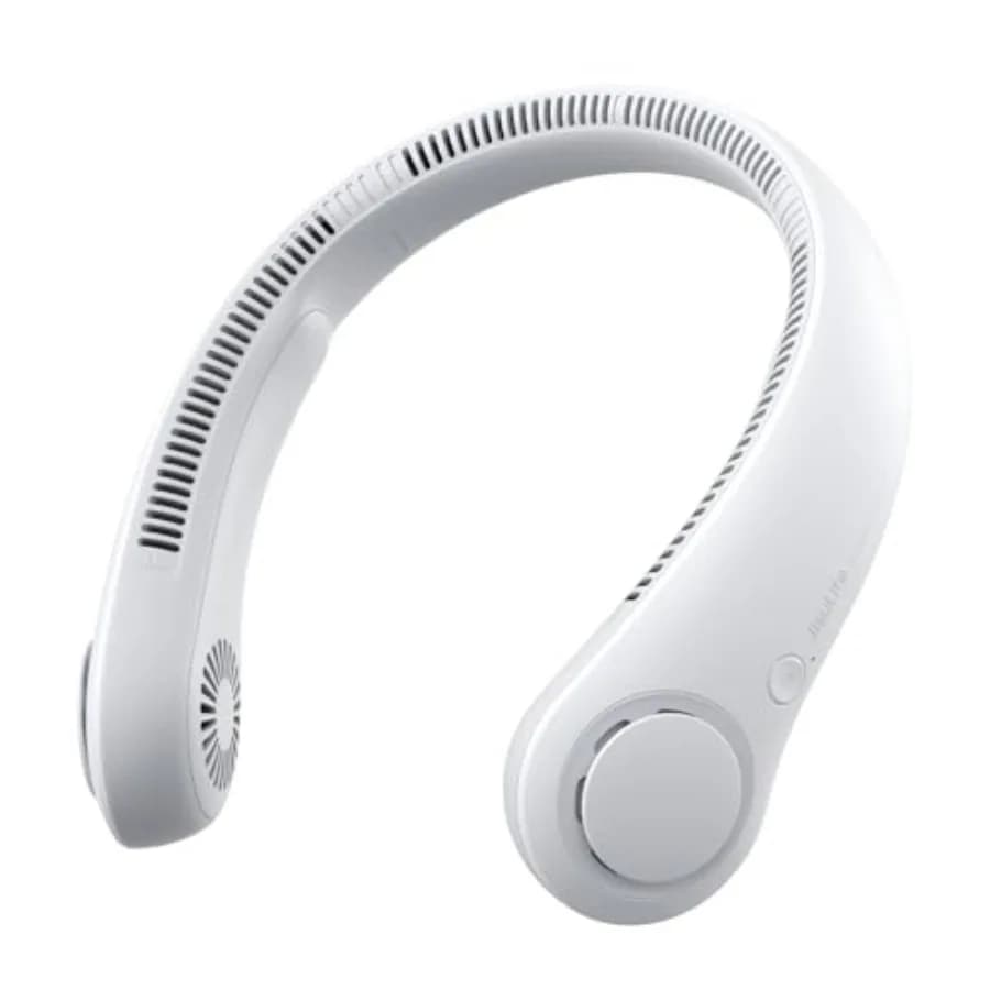 Neck Fan Hands-free Bladeless 5 Speeds 4000 Mah Battery Operated