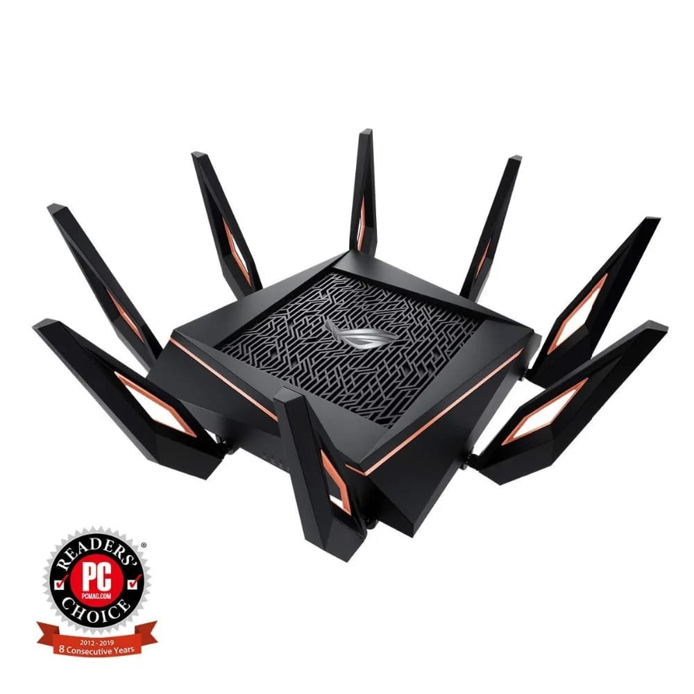 Used ASUS GT-AX11000 Tri-band WiFi Router World's First 10 Gigabit