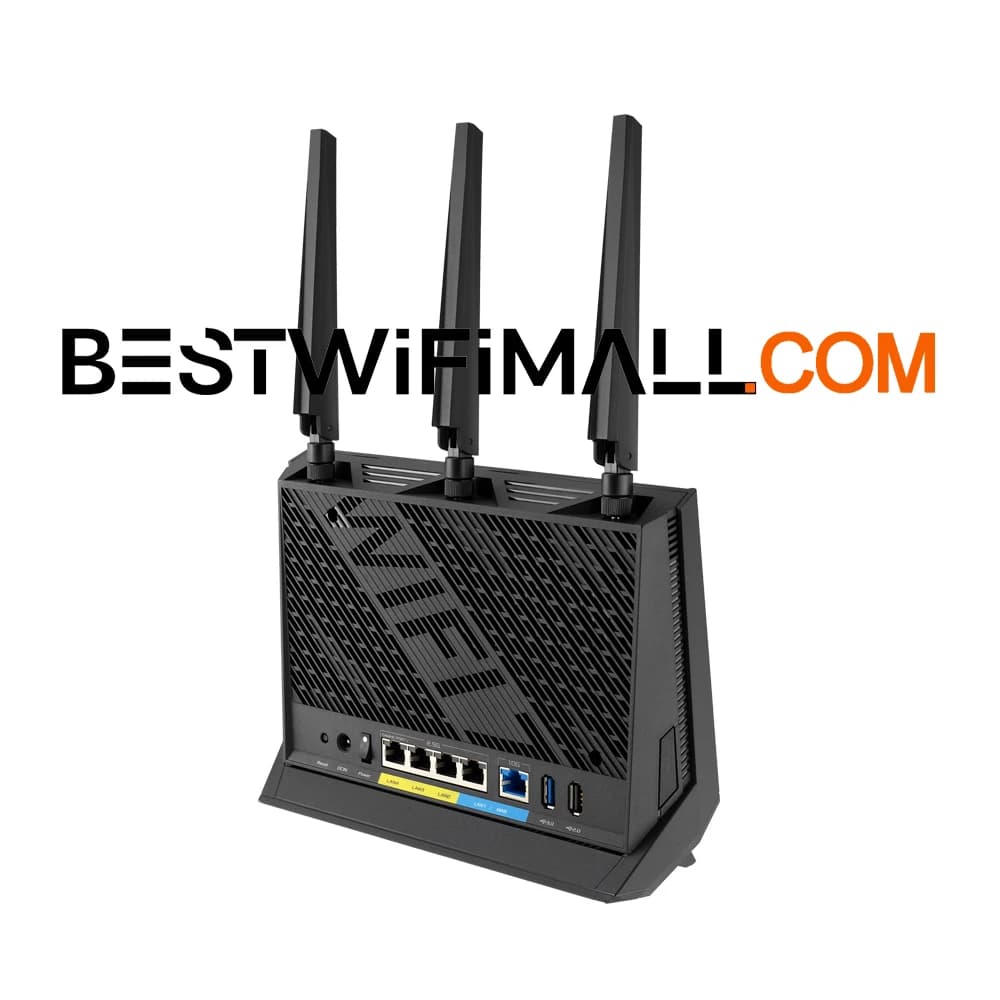 ASUS RT-BE86U BE6800 WiFi 7 802.11BE Aimesh Router Dual-band 7-Stream