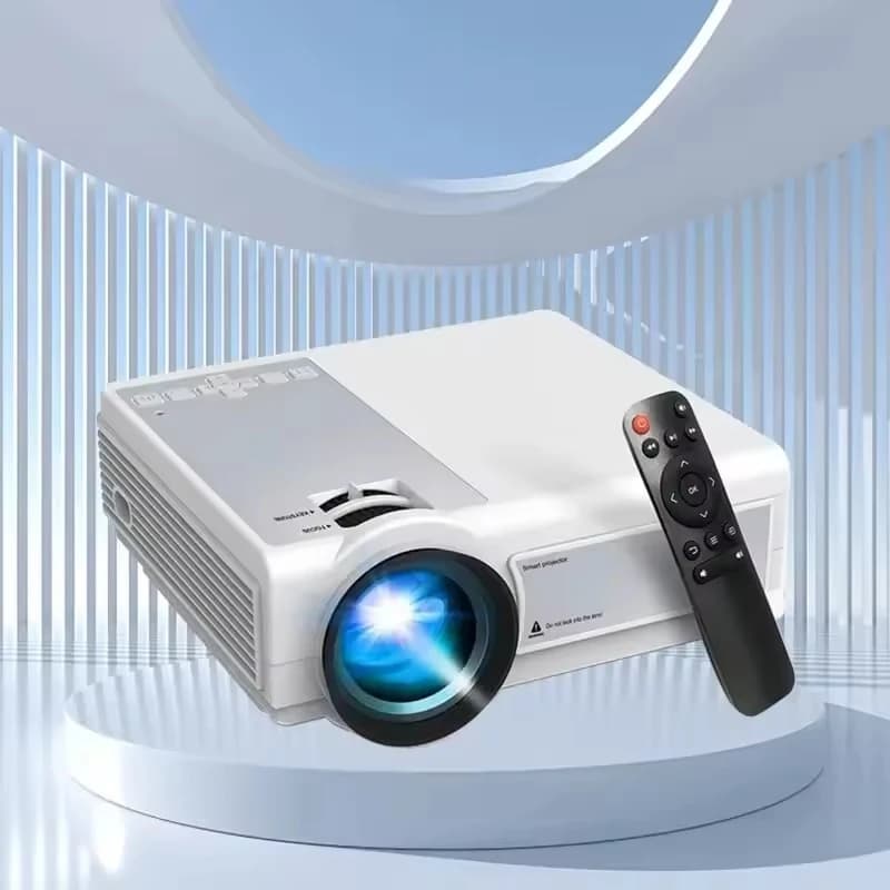 Household YT100 Android Wifi Smart Portable Projector Full HD Office Home Theater Movie Video Wireless Same Screen Projector