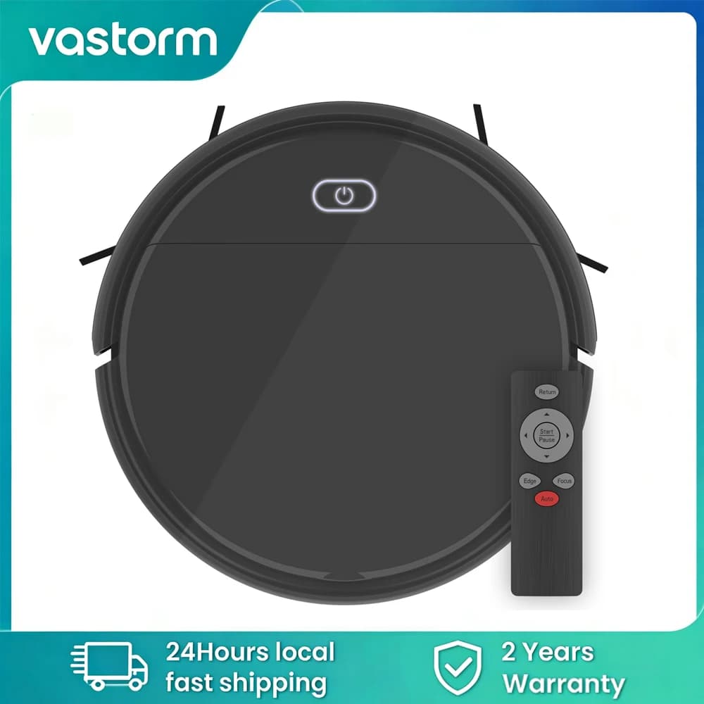 Vastorm E3 plus 3-in-1 Robot Vacuum Cleaner with Automatic Mop Self-Charging Strong Suction for Home Carpet Pet Hair Cleaning