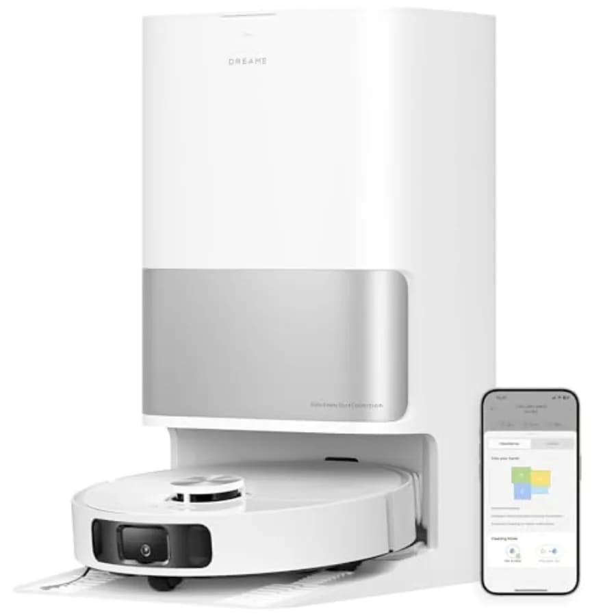 L10s Ultra Gen 2 Robot Vacuum and Mop 10 000Pa Suction MopExtend Tech All-in-One Base Station 75 Days Auto-Empty Mop Self-Washi